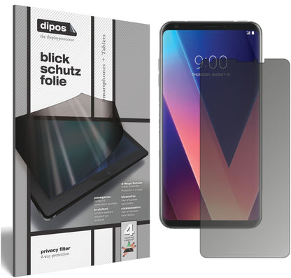 Blickschutzfolie für LG V30 Plus matt Schutzfolie  (1)