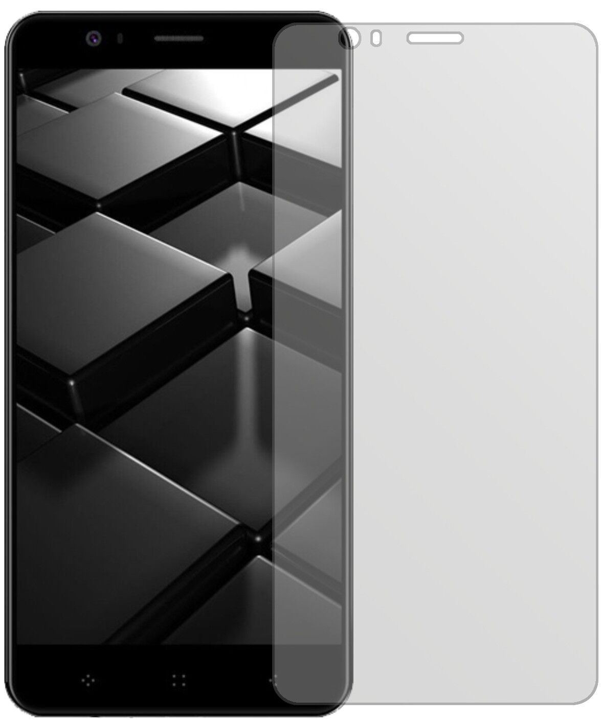 6x Schutzfolie matt für Elephone P8 Mini Display-S (2)
