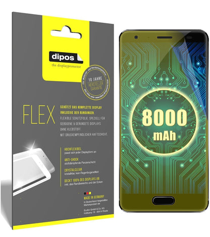 3x 3D Full Cover Schutzfolie für Oukitel K8000 (1)