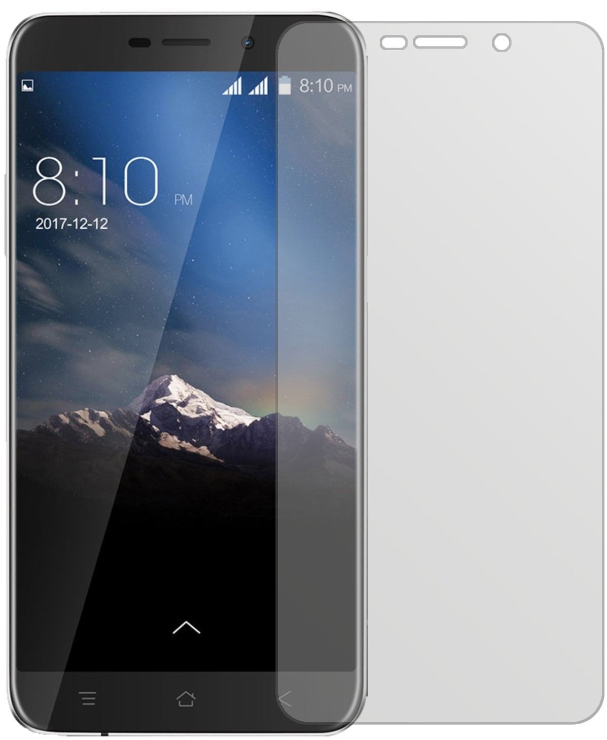 2x Schutzfolie matt für Blackview A10 Display-Schu (2)
