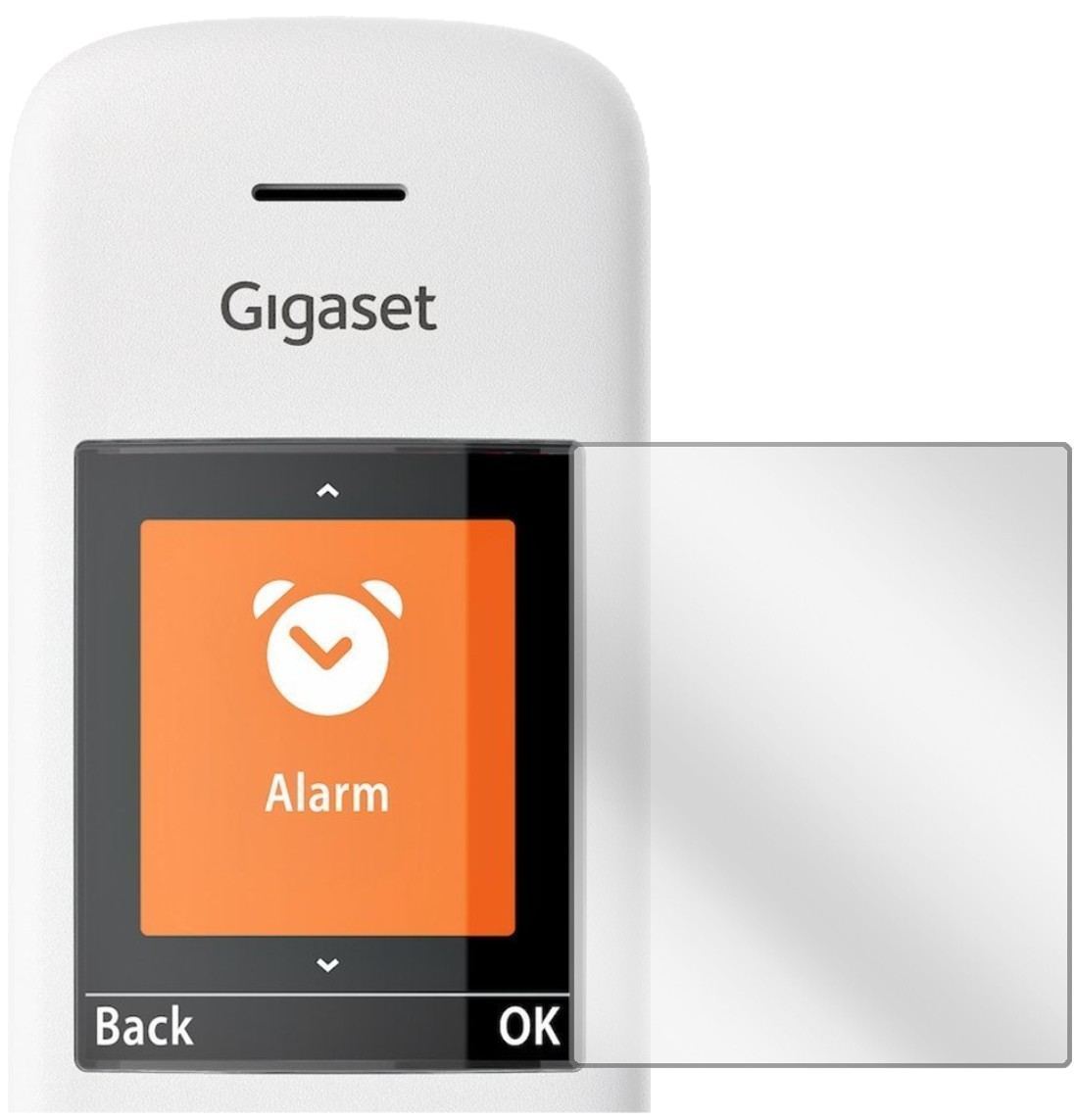 6x Schutzfolie klar für Gigaset E370 / E370A Displ (2)