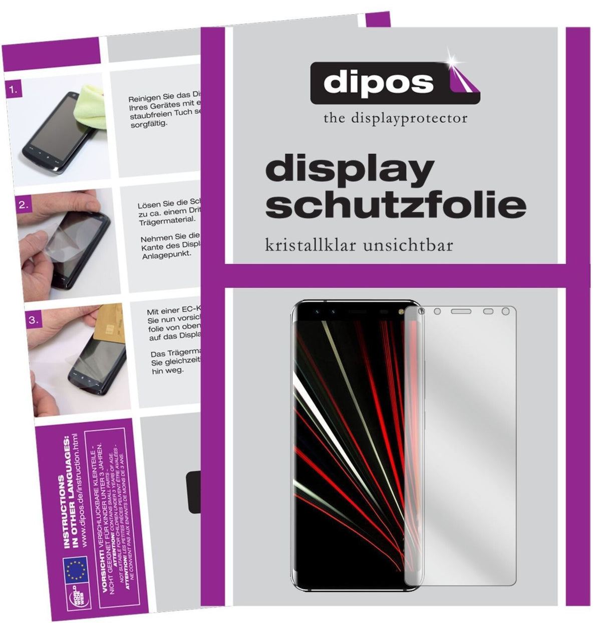 6x Schutzfolie klar für Leagoo S8 Display-Schutzfo (1)
