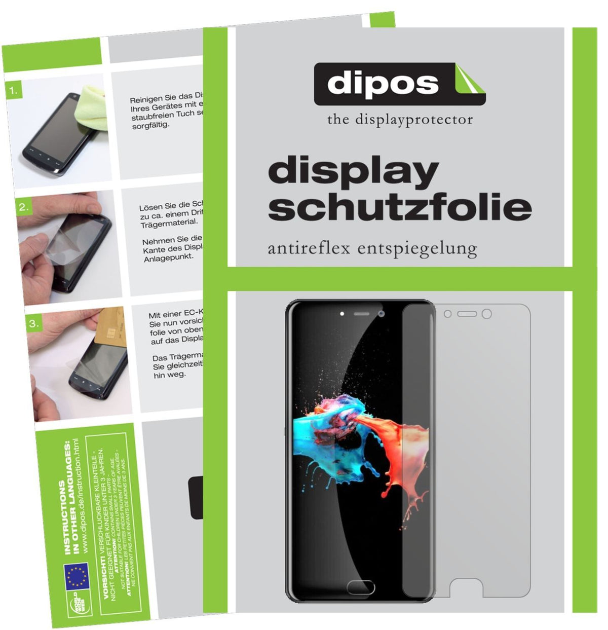 2x Schutzfolie matt für Leagoo T5c Display-Schutzf (1)