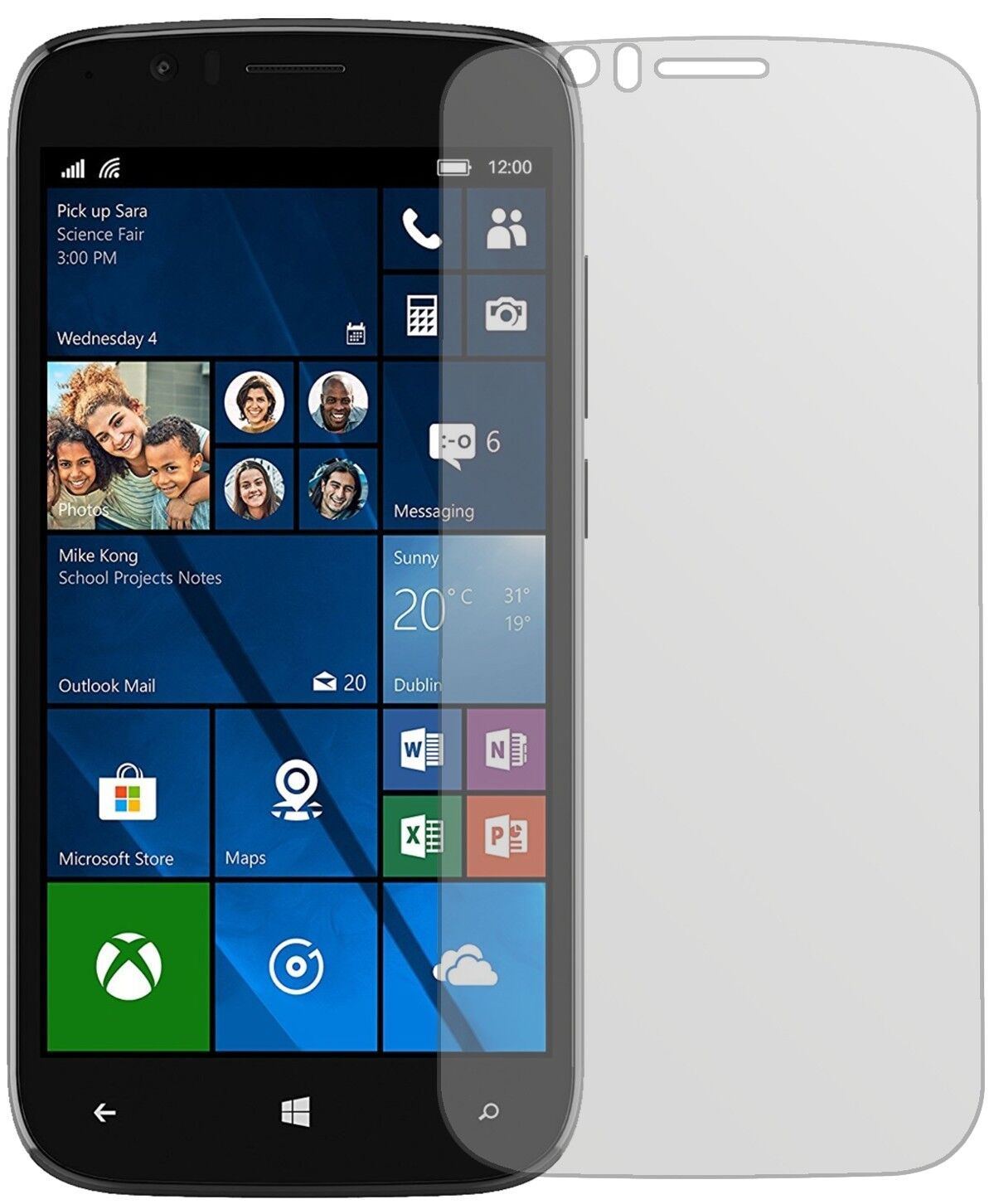 1x Schutzfolie matt für Wileyfox Pro Display-Schut (1)