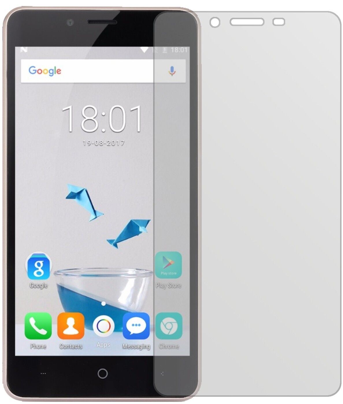 1x Schutzfolie matt für Leagoo Kiicaa Power Displa (1)