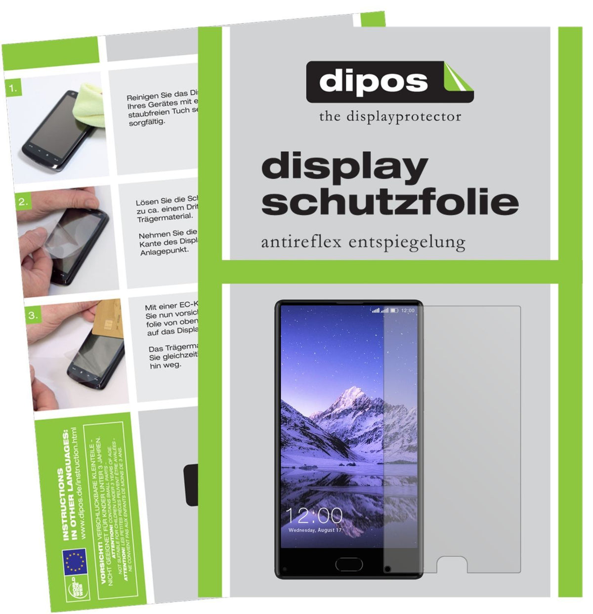 6x Schutzfolie matt für Leagoo Kiicaa Mix Display- (1)