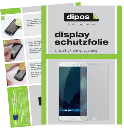 5x Schutzfolie matt für Uhans Max 2 Display-Schutz (2)