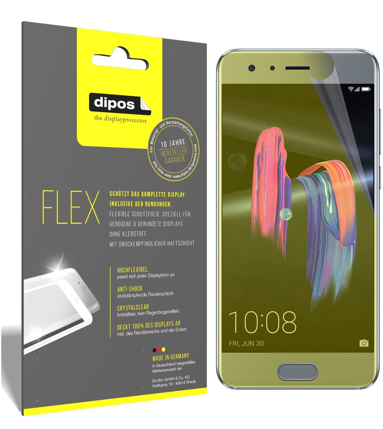 3x 3D Full Cover Schutzfolie für Huawei Honor 9 (1)