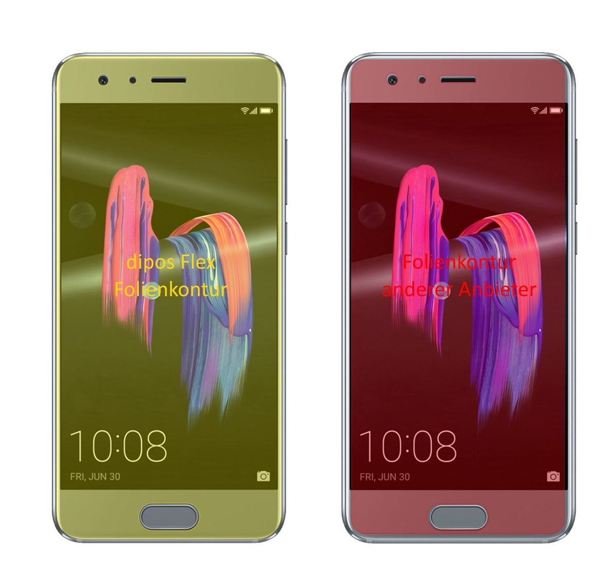 3x 3D Full Cover Schutzfolie für Huawei Honor 9 (2)