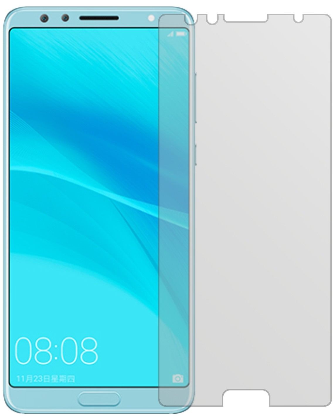 2x Schutzfolie matt für Huawei Nova 2S Display-Sch (2)