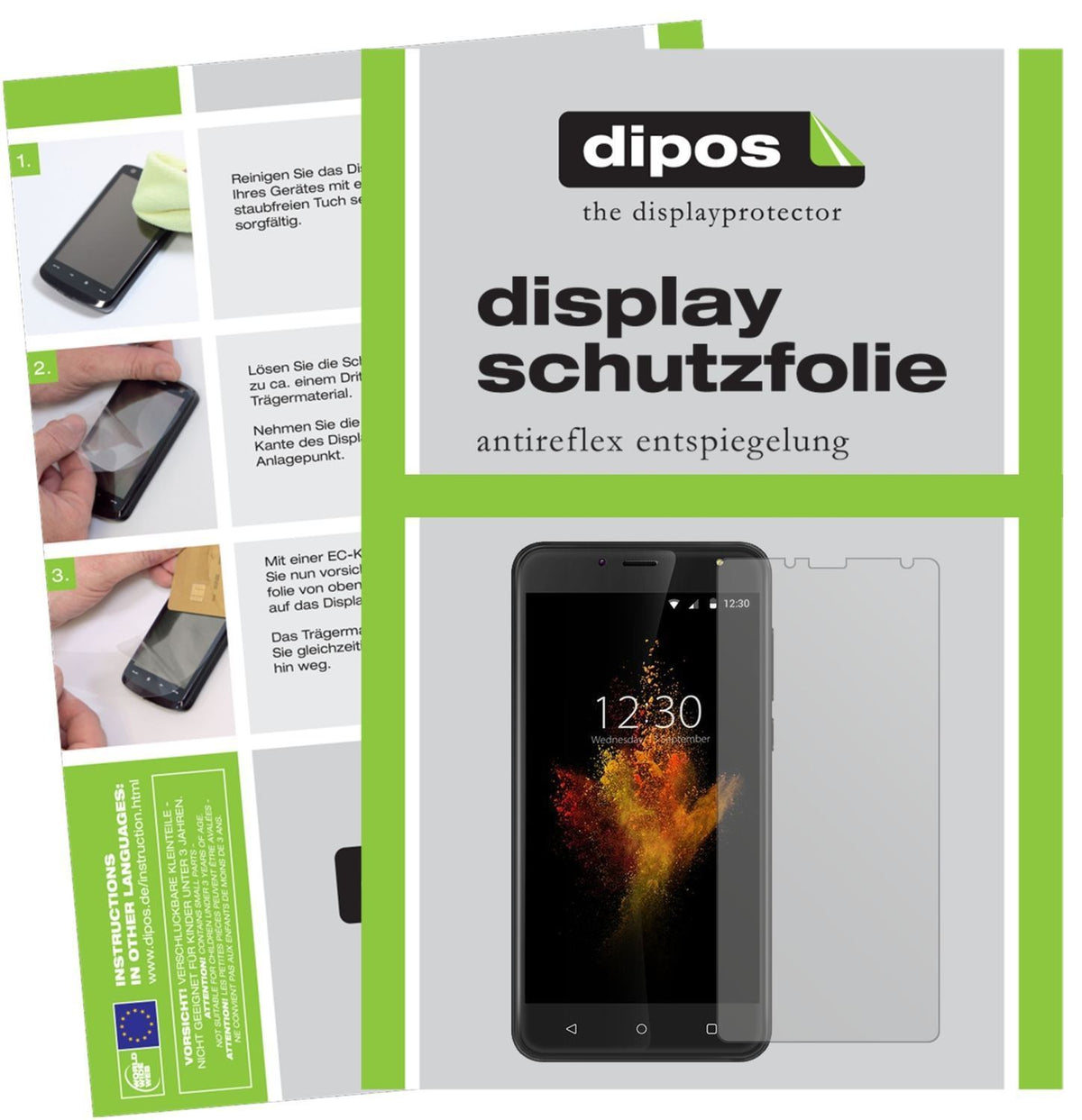 6x Schutzfolie matt für Wieppo S6 Lite Display-Sch (1)