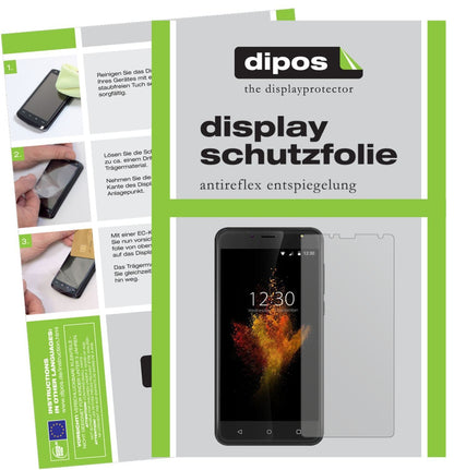 6x Schutzfolie matt für Wieppo S6 Lite Display-Sch (1)