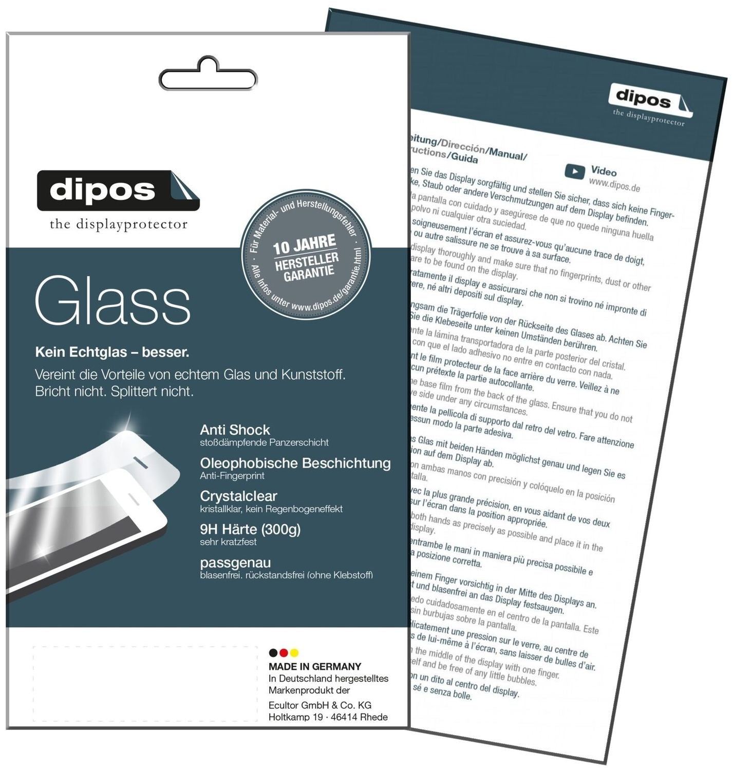1x 9H Schutzfolie für Vernee Thor Plus Panzerfolie (6)
