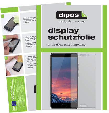 2x Schutzfolie matt für Vernee Thor Plus Display-S (1)