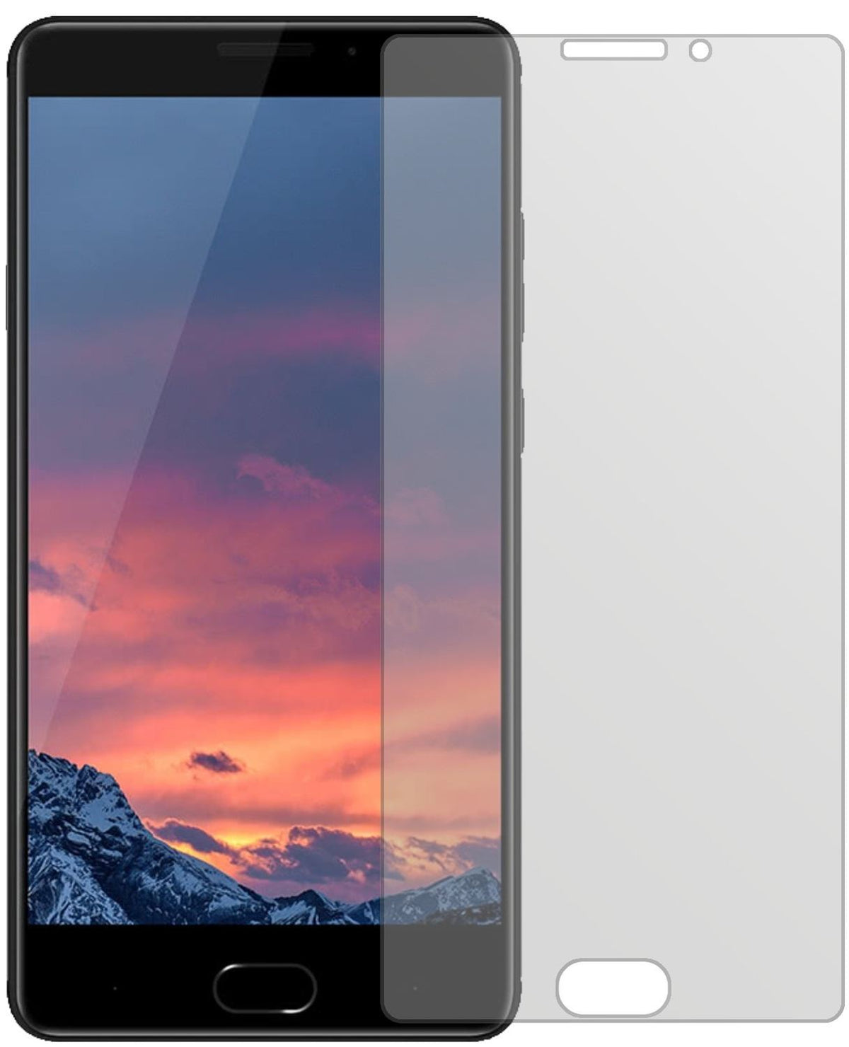 2x Schutzfolie matt für Vernee Thor Plus Display-S (2)