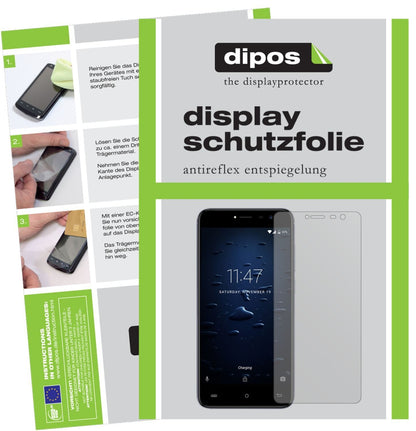 2x Schutzfolie matt für Cubot Note Plus Display-Sc (1)