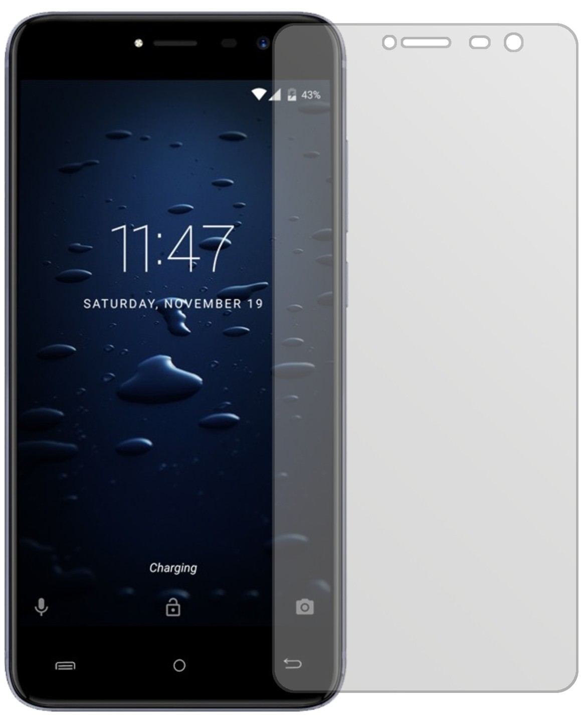 2x Schutzfolie matt für Cubot Note Plus Display-Sc (2)