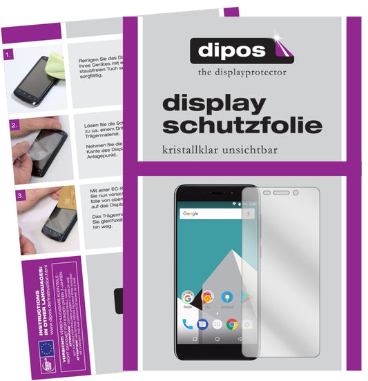 2x Schutzfolie klar für Vernee M5 Display-Schutzfo (1)