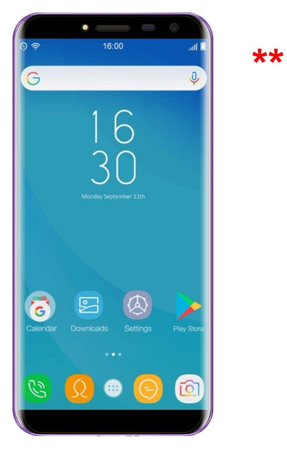6x Schutzfolie klar für Oukitel C8 Display-Schutzf (5)
