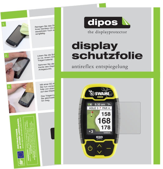 3x Schutzfolie matt für Izzo Swami 5000 Display-Sc (1)