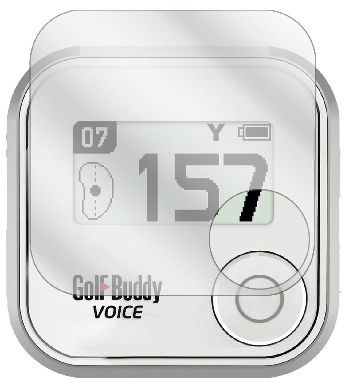 6x Schutzfolie klar für Golfbuddy Voice Display-Sc (2)