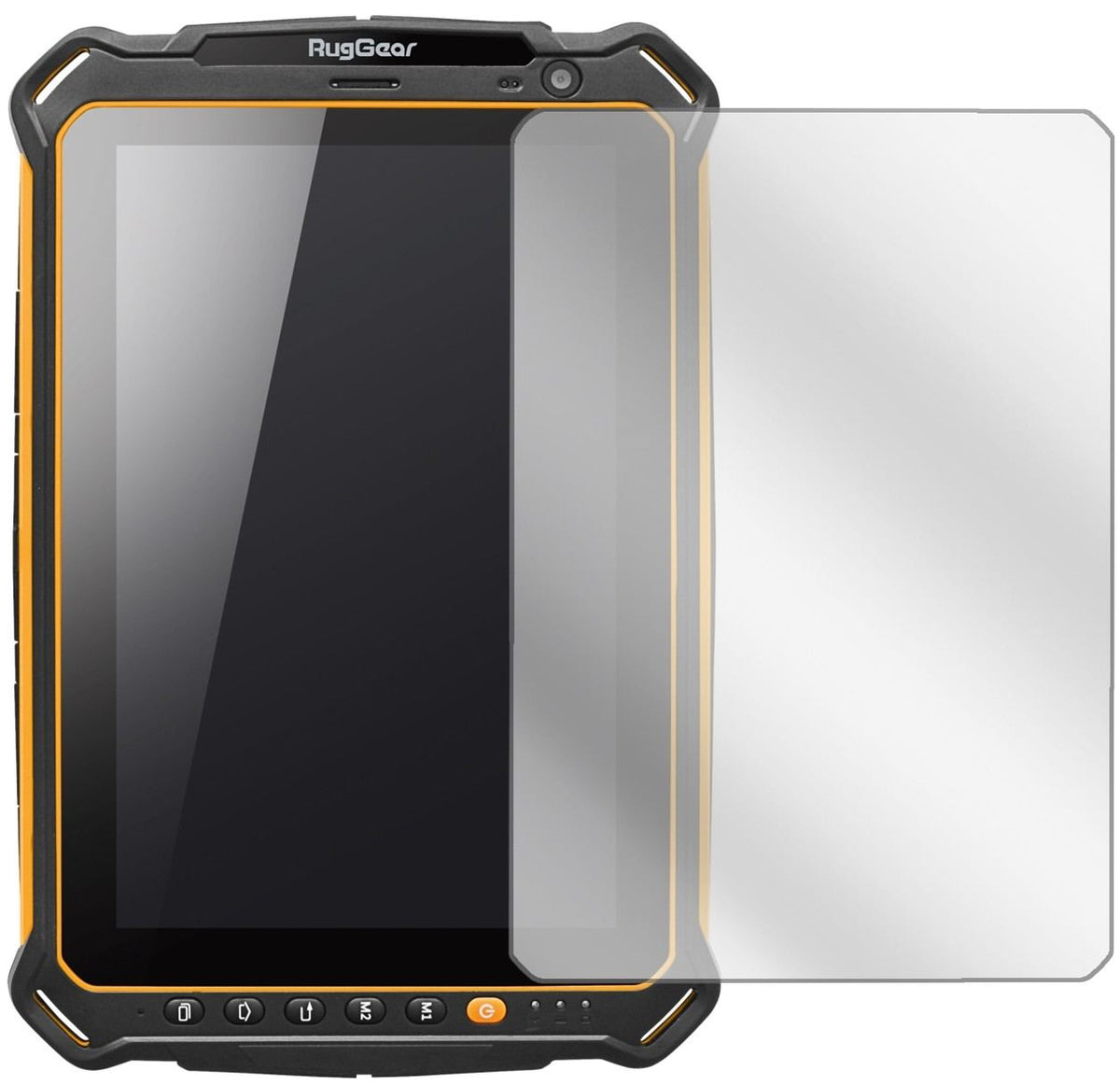 2x Schutzfolie klar für RugGear RG910 Display-Schu (2)
