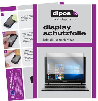 2x Schutzfolie klar für Medion Akoya E6436 Display (1)