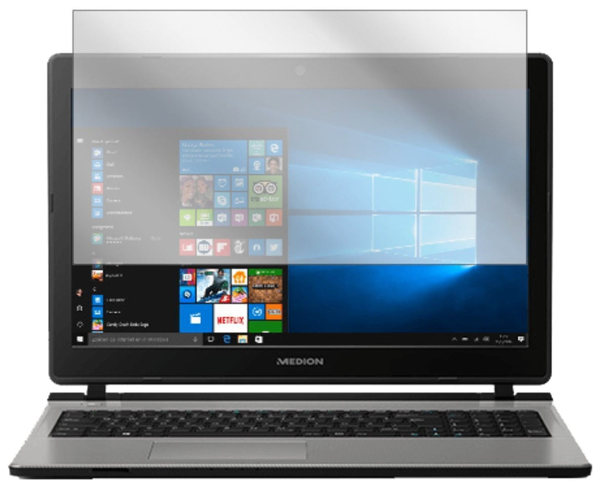 2x Schutzfolie klar für Medion Akoya E6436 Display (2)