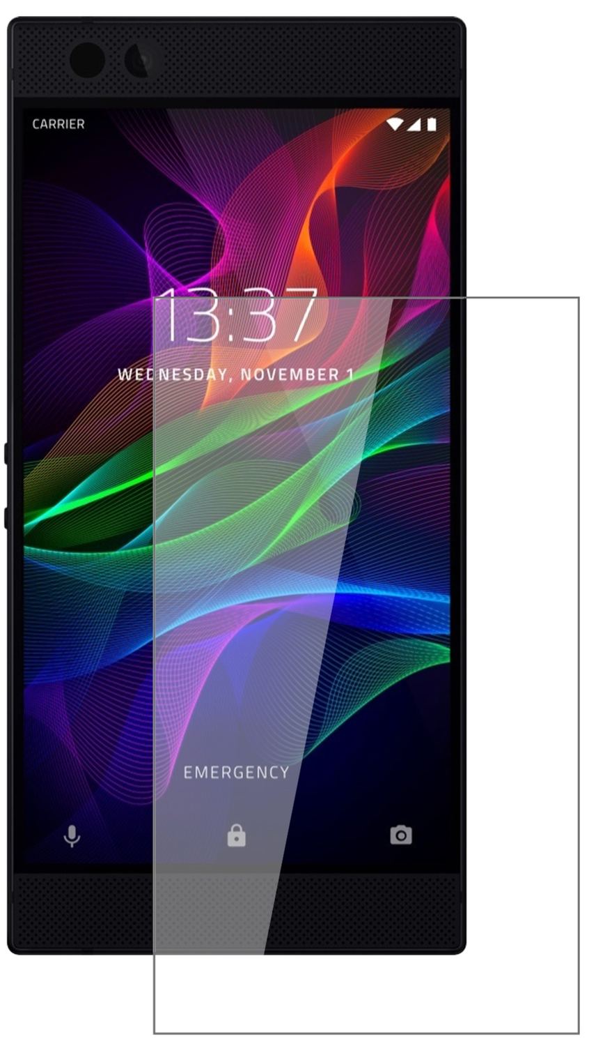 2x 9H Schutzfolie für Razer Phone Panzerfolie (2)