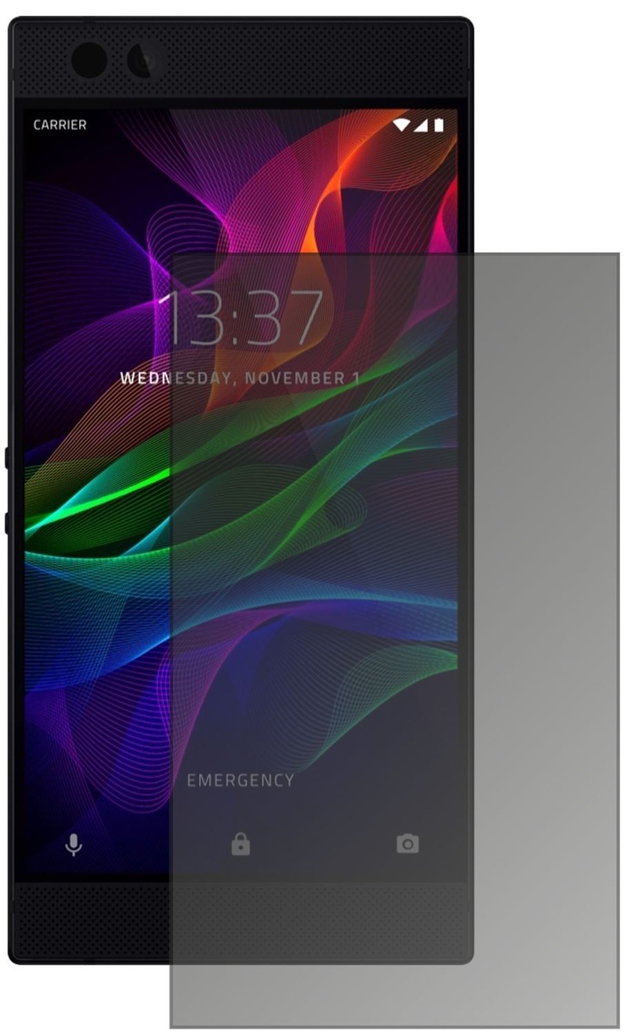Blickschutzfolie für Razer Phone matt Schutzfolie  (2)