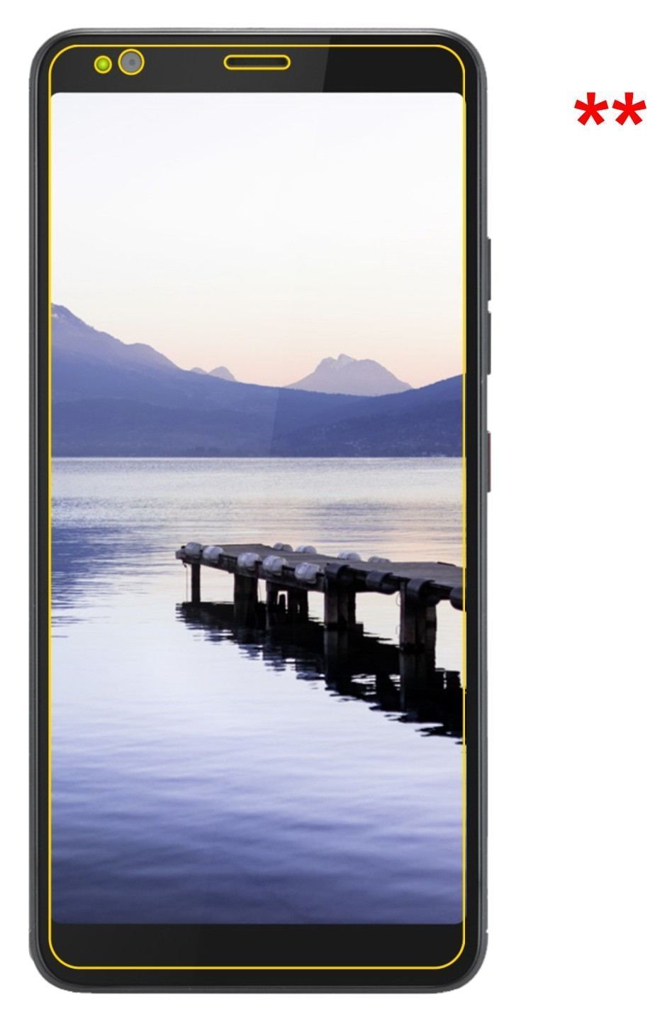 Blickschutzfolie für Gigaset GS370 matt Schutzfoli (5)