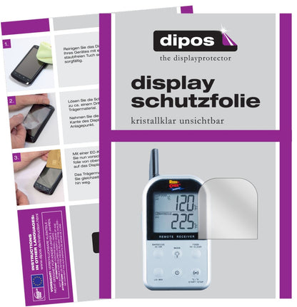 6x Schutzfolie klar für Maverick ET 732 Display-Sc (1)
