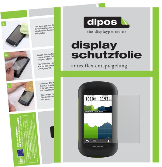 3x Schutzfolie matt für Garmin Montana 610 Display (1)