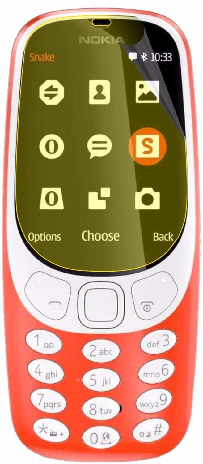 3x 3D Full Cover Schutzfolie für Nokia 3310 (3)