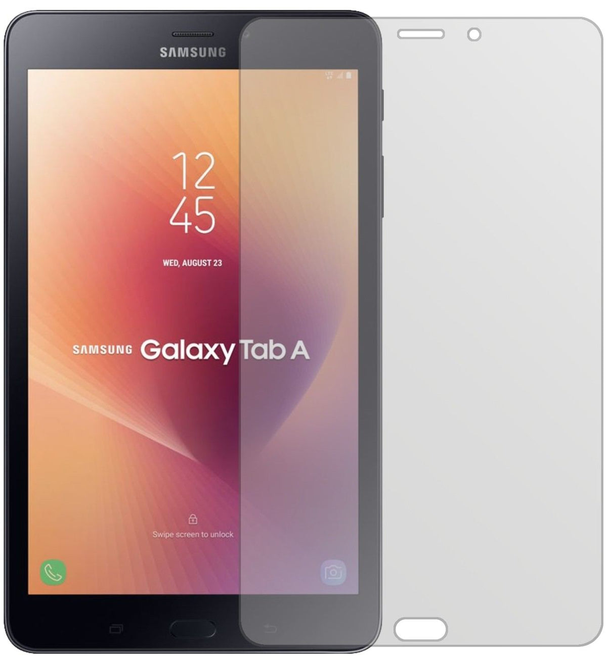 2x Schutzfolie matt für Samsung Galaxy Tab A (2017 (2)