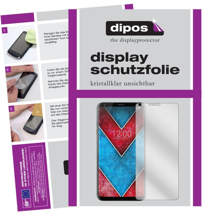 2x Schutzfolie klar für LG V30 Display-Schutzfolie (1)