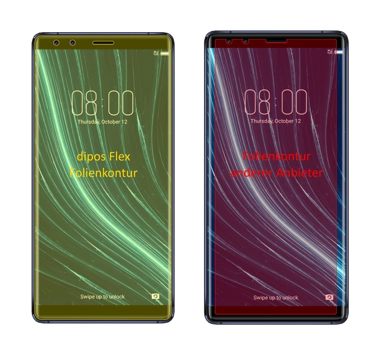 3x 3D Full Cover Schutzfolie für Archos Diamond Om (2)