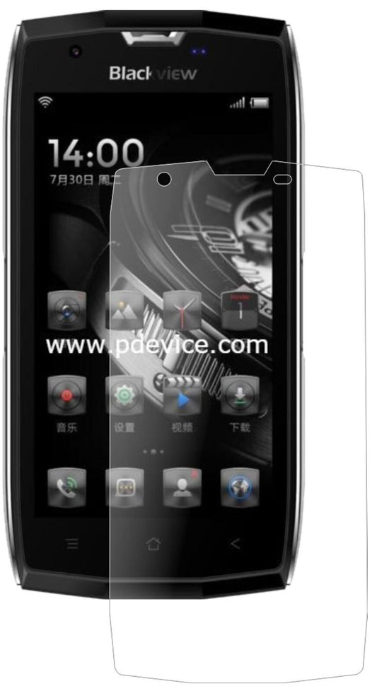 1x 9H Schutzfolie matt für Blackview BV7000 Pro Pa (1)