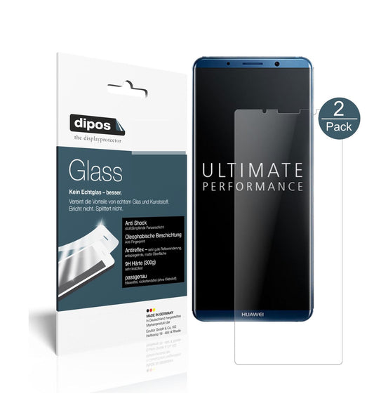2x 9H Schutzfolie matt für Huawei Mate 10 Pro Panz (1)