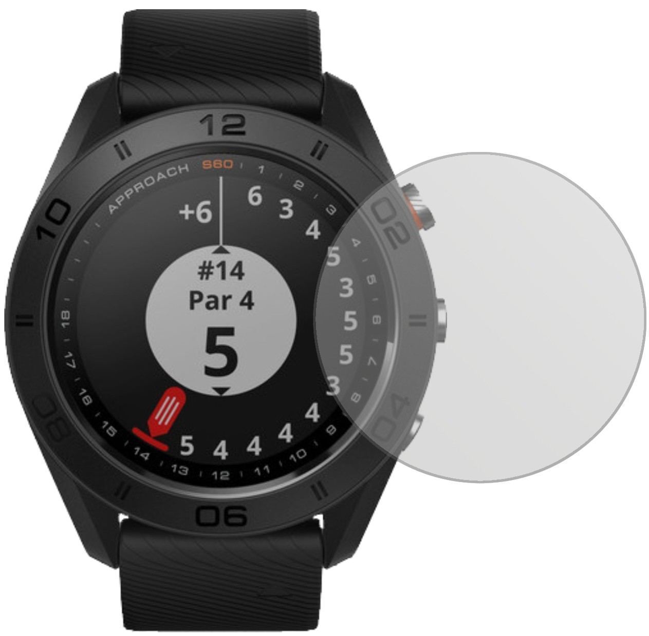 6x Schutzfolie matt für Garmin Approach S60 Displa (2)