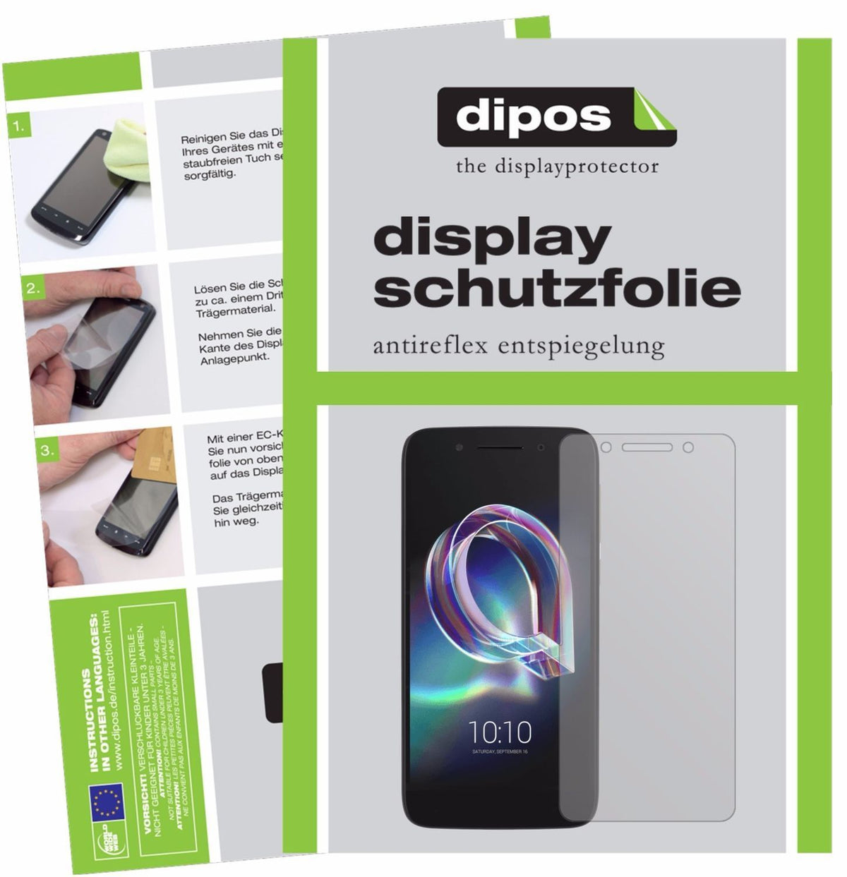 6x Schutzfolie matt für Alcatel Idol 5 Display-Sch (1)