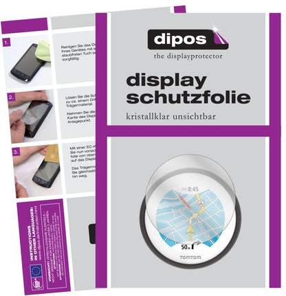 3x Schutzfolie klar für TomTom Vio Display-Schutzf (1)
