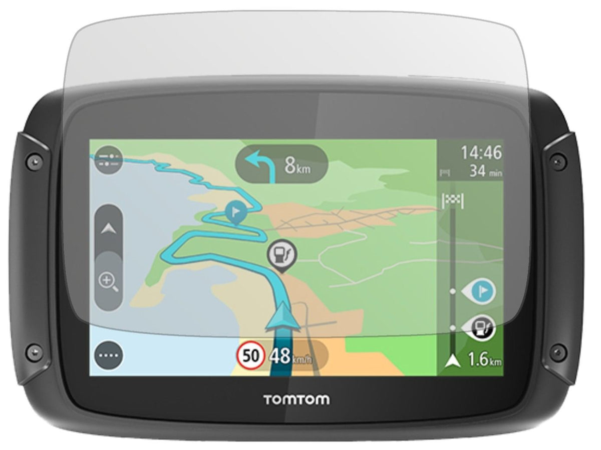 3x Schutzfolie matt für TomTom Rider 420 Display-S (2)