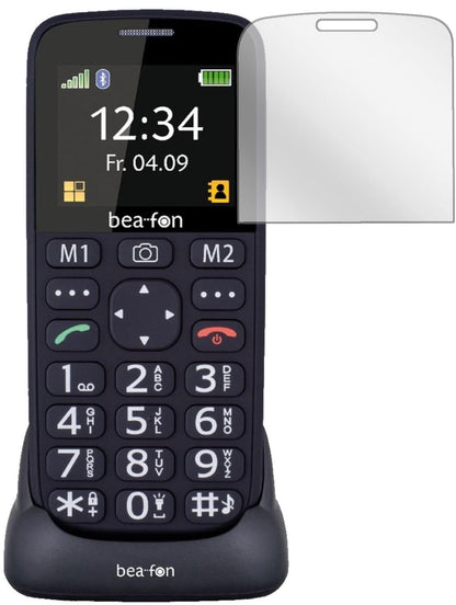 6x Schutzfolie klar für bea-fon SL240 Display-Schu (2)