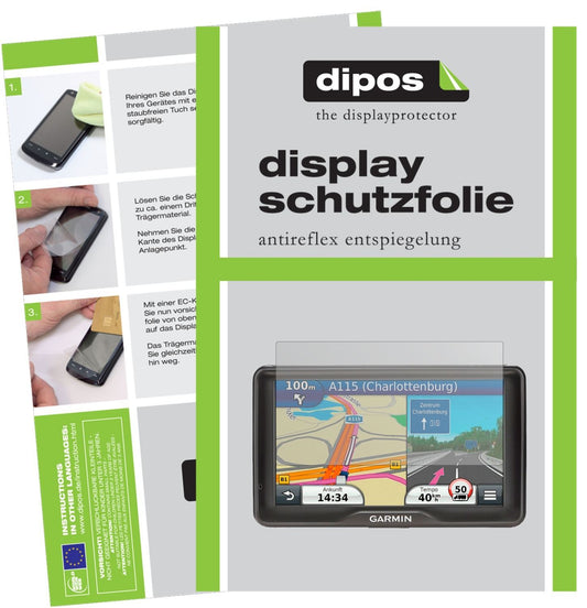 3x Schutzfolie matt für Garmin dezl 760 LMT-D Disp (1)
