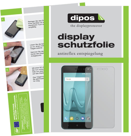 2x Schutzfolie matt für Wiko Lenny 4 Plus Display- (1)