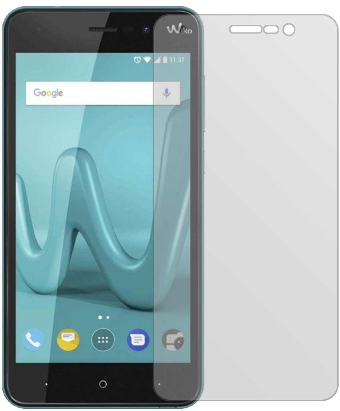 2x Schutzfolie matt für Wiko Lenny 4 Plus Display- (2)