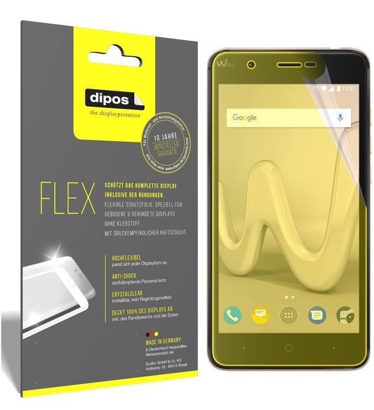 3x 3D Full Cover Schutzfolie für Wiko Harry (1)