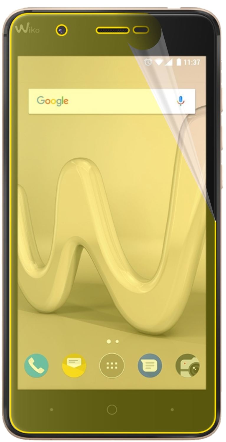 3x 3D Full Cover Schutzfolie für Wiko Harry (2)