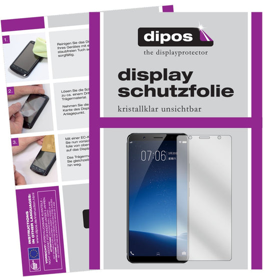 2x Schutzfolie klar für Vivo X20 Display-Schutzfol (1)